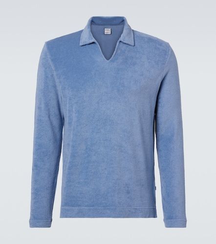 Polo Peter en felpa de algodón - Fedeli - Modalova