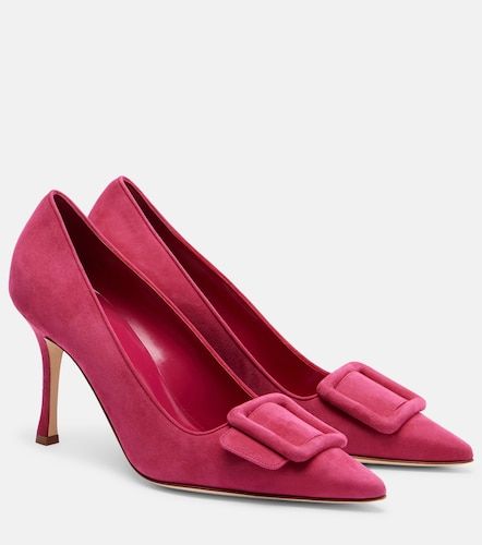 Maysale 90 suede pumps - Manolo Blahnik - Modalova