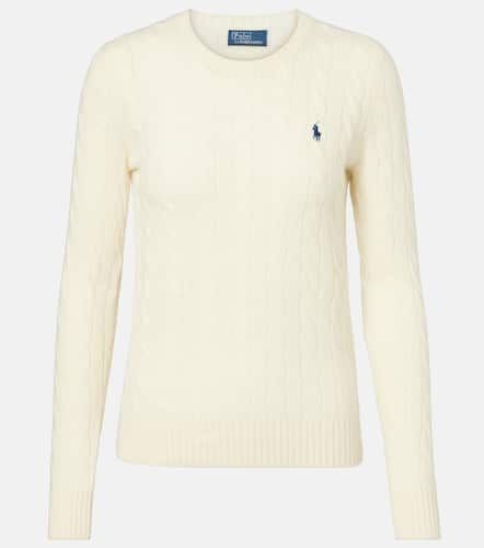 Pony cable-knit wool and cashmere sweater - Polo Ralph Lauren - Modalova