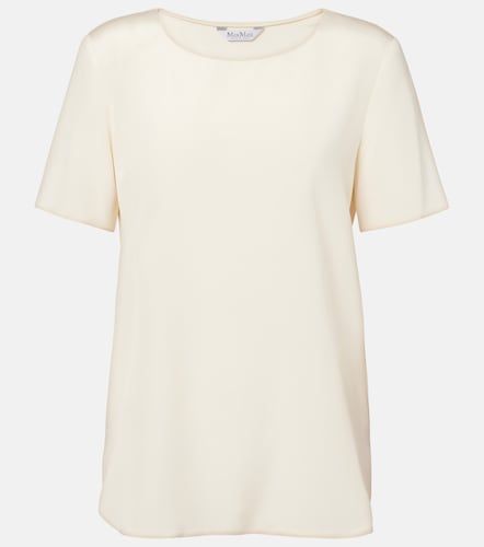 Max Mara Aris silk-blend T-shirt - Max Mara - Modalova