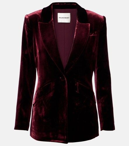 Roland Mouret Blazer de terciopelo - Roland Mouret - Modalova