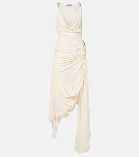 Embellished draped midi dress - David Koma - Modalova