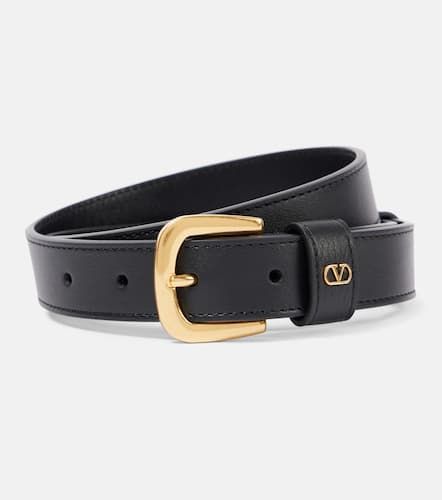 VLogo leather belt - Valentino Garavani - Modalova