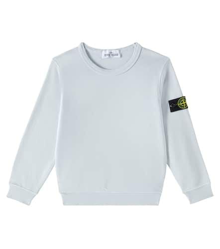 Compass cotton sweatshirt - Stone Island Junior - Modalova