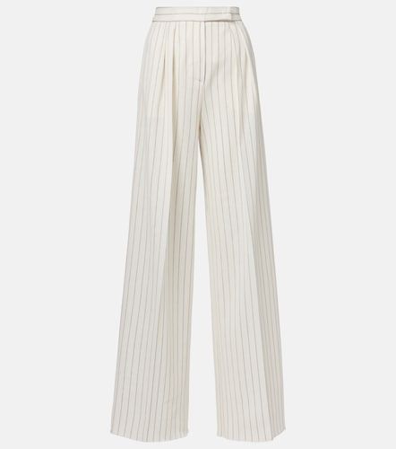 Pantalones rectos Clarion de algodón y lino - Max Mara - Modalova