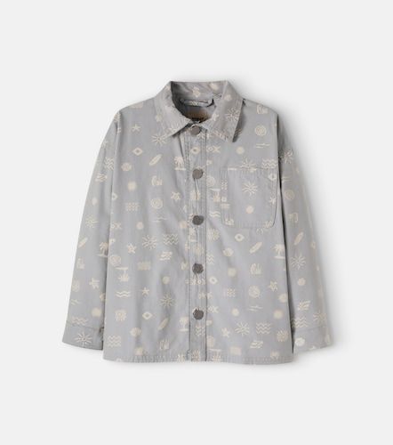Camicia Marcel in canvas di cotone con stampa - Wheat - Modalova