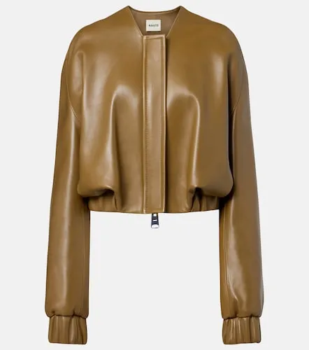 Khaite Cordan leather jacket - Khaite - Modalova