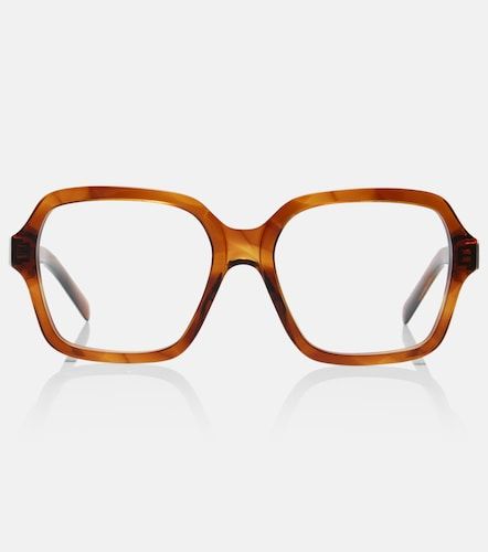 Miu Miu Occhiali squadrati con logo - Miu Miu - Modalova