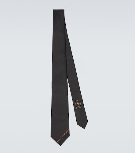 Corbata en jacquard de seda con Horsebit - Gucci - Modalova