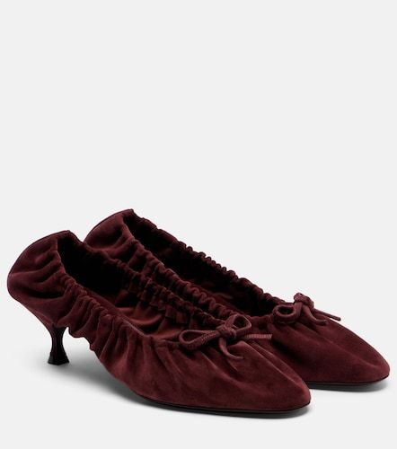 Pumps Gather Around in suede con ruches - Herbert Levine - Modalova
