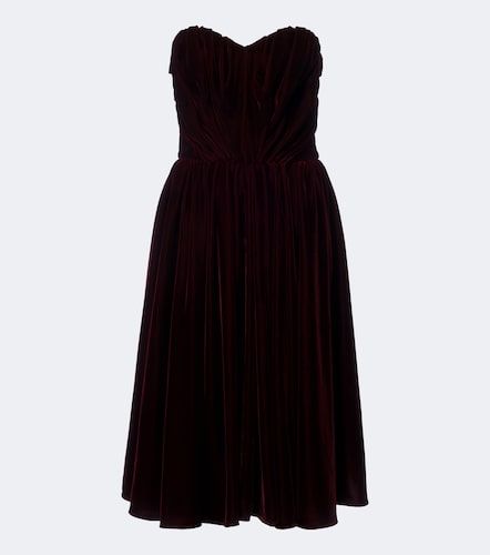 Bustier-Kleid aus Samt - Dolce&Gabbana - Modalova