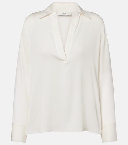 Vince Silk-blend blouse - Vince - Modalova