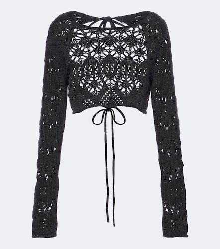 Time To Shine crochet open-back top - Alanui - Modalova