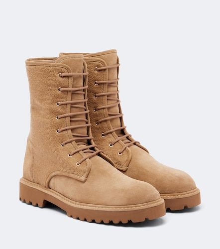 Max Mara Botas de ante con cachemir - Max Mara - Modalova