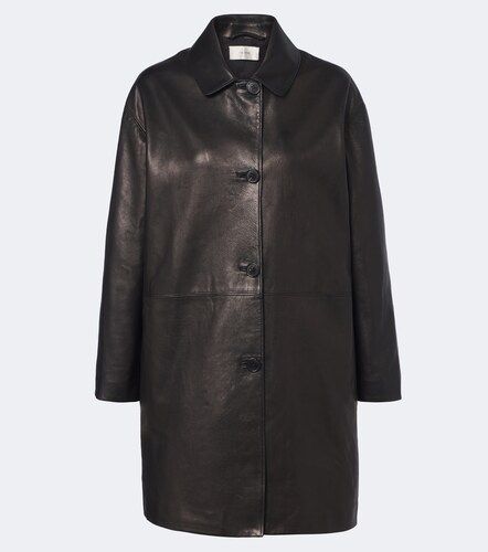 The Row Donata leather coat - The Row - Modalova