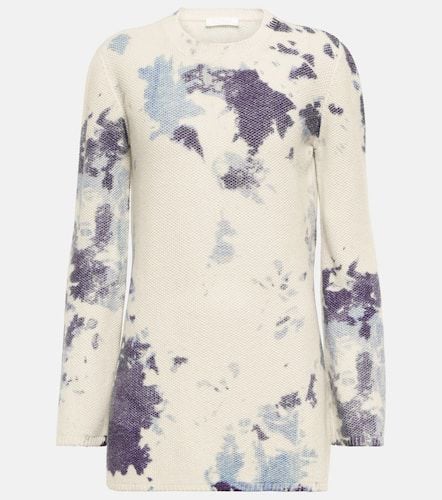 Chloé Tie-dye cashmere minidress - Chloe - Modalova