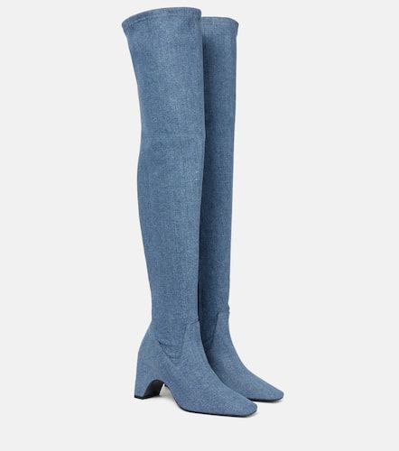 Coperni Denim over-the-knee boots - Coperni - Modalova