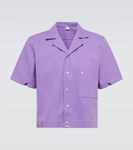 Cotton and linen bowling shirt - Winnie New York - Modalova