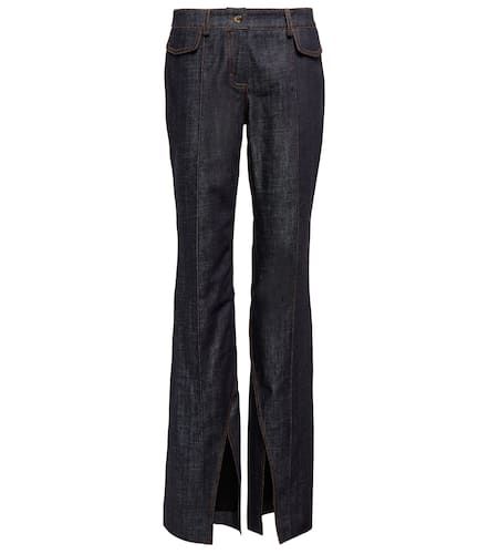 Ventura mid-rise split-hem jeans - The Mannei - Modalova