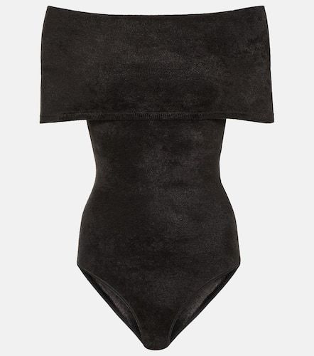 AlaÃ¯a Off-shoulder velvet bodysuit - Alaia - Modalova