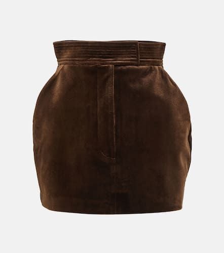 Alex Perry Soane velvet miniskirt - Alex Perry - Modalova