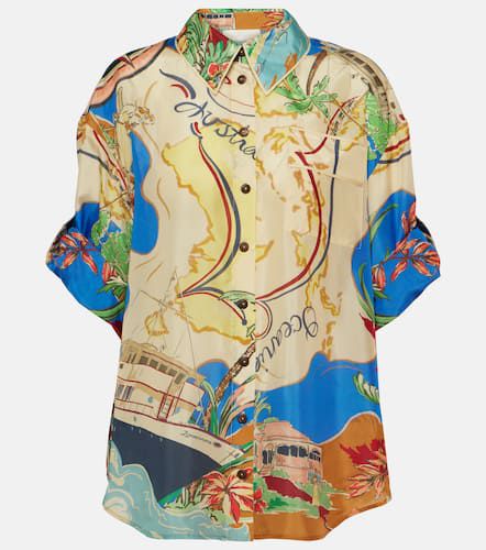 Alight printed silk shirt - Zimmermann - Modalova