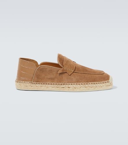 Paquepapa No Back suede espadrilles - Christian Louboutin - Modalova