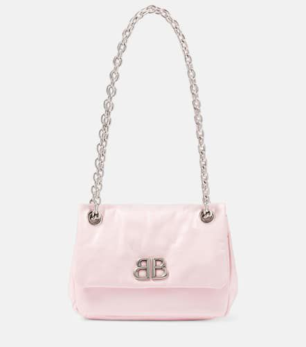 Monaco Mini leather shoulder bag - Balenciaga - Modalova