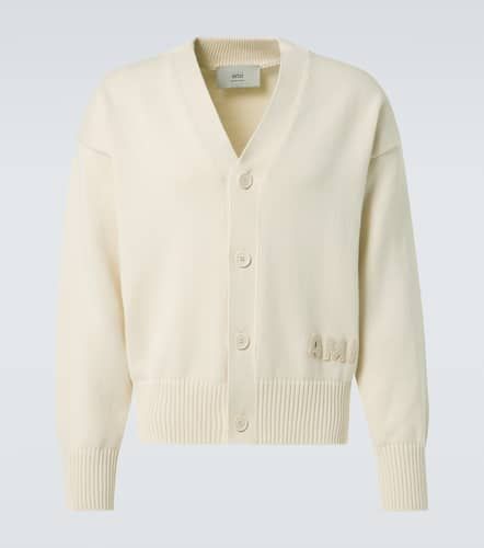 Ami Paris Cotton and wool cardigan - Ami Paris - Modalova