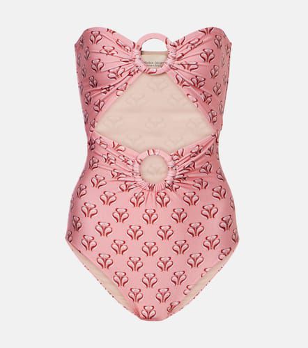 Printed cutout swimsuit - Adriana Degreas - Modalova