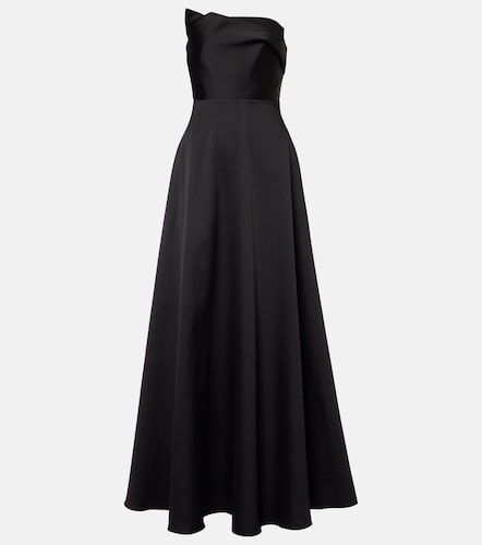 Trägerloses Abendkleid aus Taft - Roland Mouret - Modalova