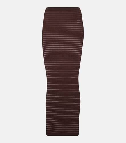 AlaÃ¯a Striped maxi skirt - Alaia - Modalova