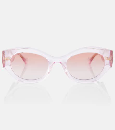 Gafas de sol redondas con Interlocking G - Gucci - Modalova