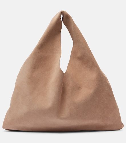Bindle Small suede top-handle bag - The Row - Modalova