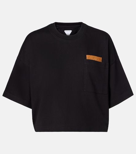 Camiseta de jersey de algodón con Intercciato - Bottega Veneta - Modalova