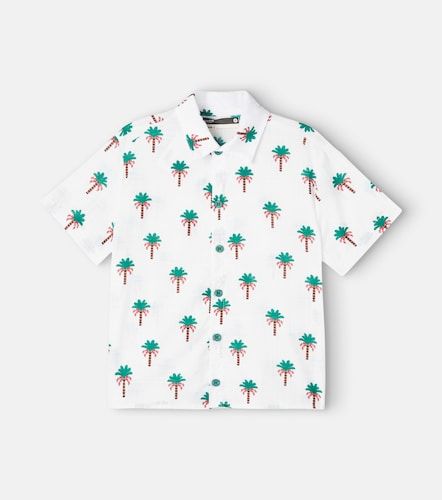 Fábula Camisa Açaízeiro de algodón estampada - Fabula - Modalova