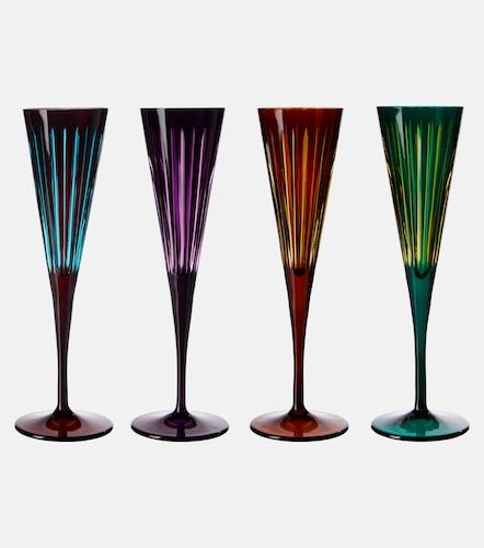 Set de 4 copas de champán Prism - L'Objet - Modalova