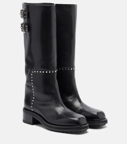 Brooklyn leather biker boots - Jimmy Choo - Modalova