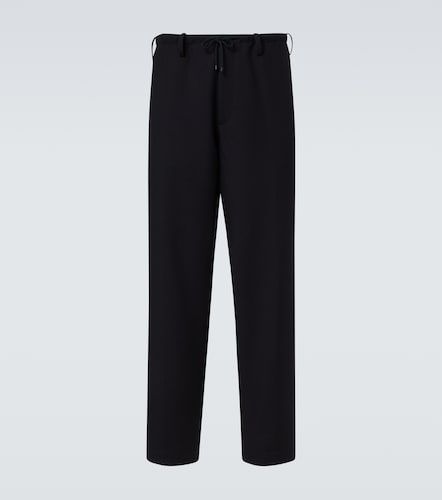 Penny wool straight pants - Dries Van Noten - Modalova