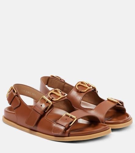 VLogo Signature leather sandals - Valentino Garavani - Modalova