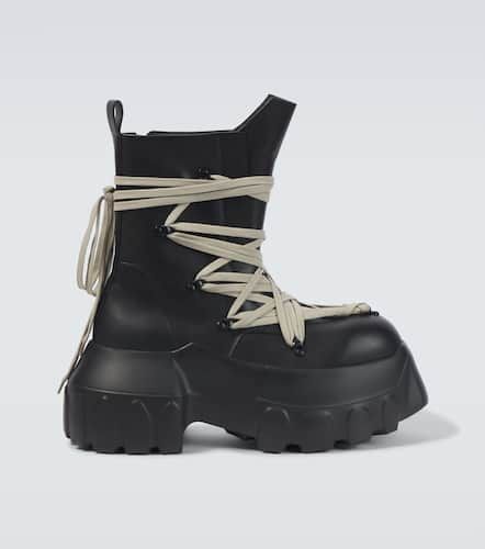 Schnürstiefel Megalace Mega Tractor aus Leder - Rick Owens - Modalova