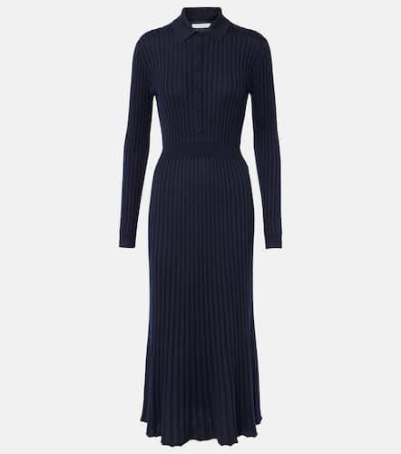 Ardor ribbed-knit cashmere and silk polo dress - Gabriela Hearst - Modalova