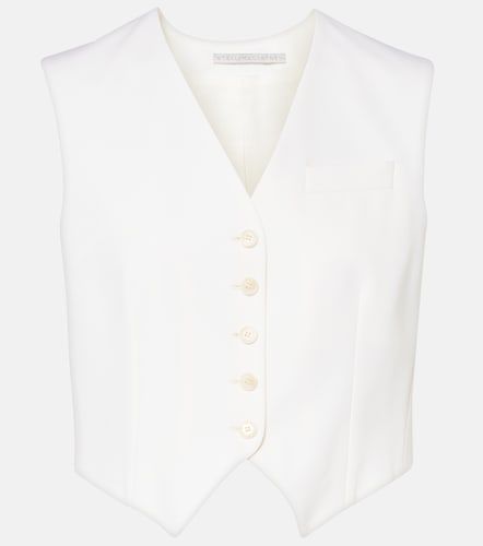 Chaleco cropped de lana - Stella McCartney - Modalova