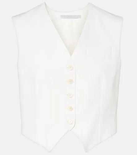 Stella McCartney Cropped wool vest - Stella McCartney - Modalova