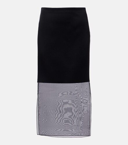 Khaite Falda midi Sybil a capas - Khaite - Modalova