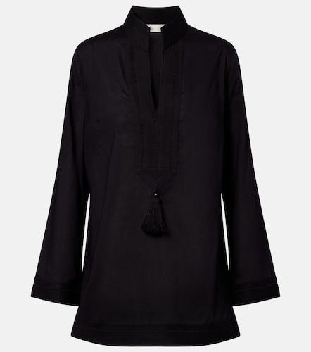 Túnica de popelín de algodón - Tory Burch - Modalova