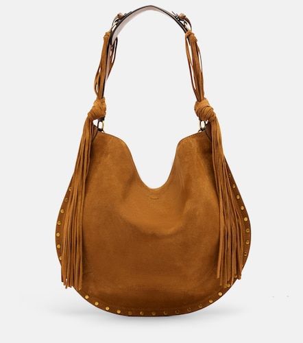 Oskan Soft Large suede shoulder bag - Isabel Marant - Modalova