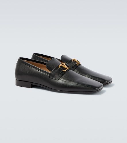 Mocasines de piel con VLogo - Valentino Garavani - Modalova