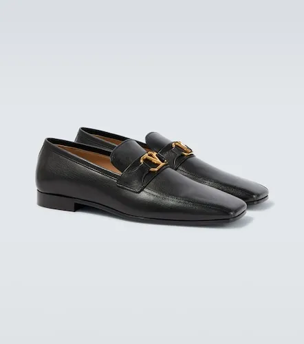 VLogo leather loafers - Valentino Garavani - Modalova