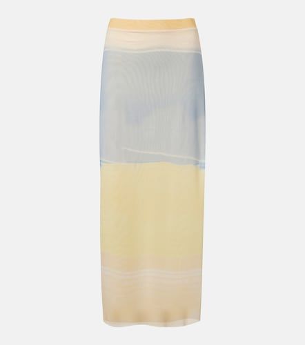 SIR Printed mesh maxi skirt - SIR - Modalova